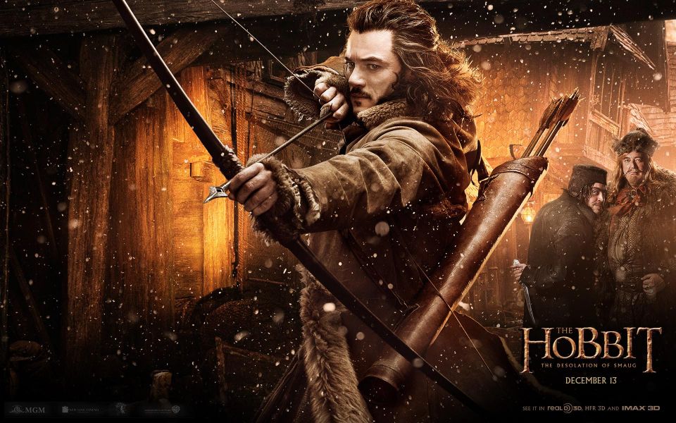 Фильм Хоббит: Пустошь Смауга | Hobbit: The Desolation of Smaug - лучшие обои для рабочего стола