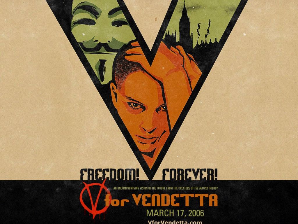 Фильм «V» значит Вендетта | V for Vendetta - лучшие обои для рабочего стола