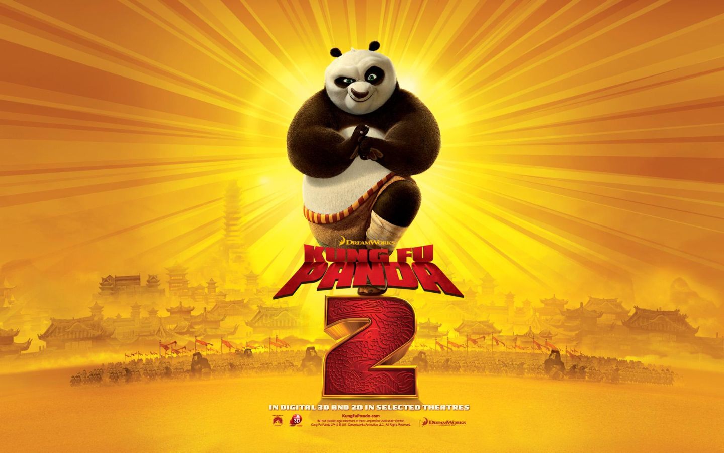 Фильм Кунг-фу Панда 2 | Kung Fu Panda 2 - лучшие обои для рабочего стола