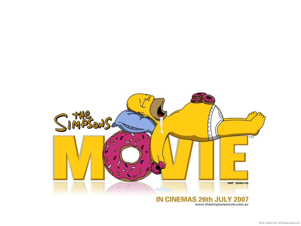 Фильм Симпсоны в Кино | Simpsons Movie - лучшие обои для рабочего стола