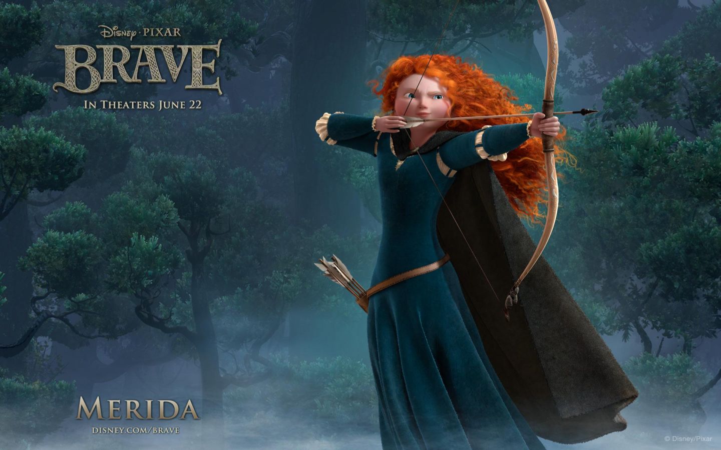 Фильм Храбрая сердцем | Brave - лучшие обои для рабочего стола