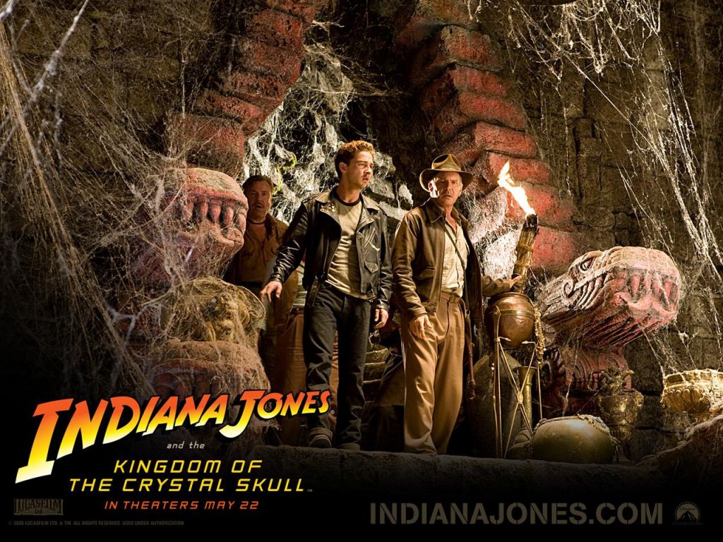 Фильм Индиана Джонс и Королевство Хрустального черепа | Indiana Jones and the Kingdom of the Crystal Skull - лучшие обои для рабочего стола