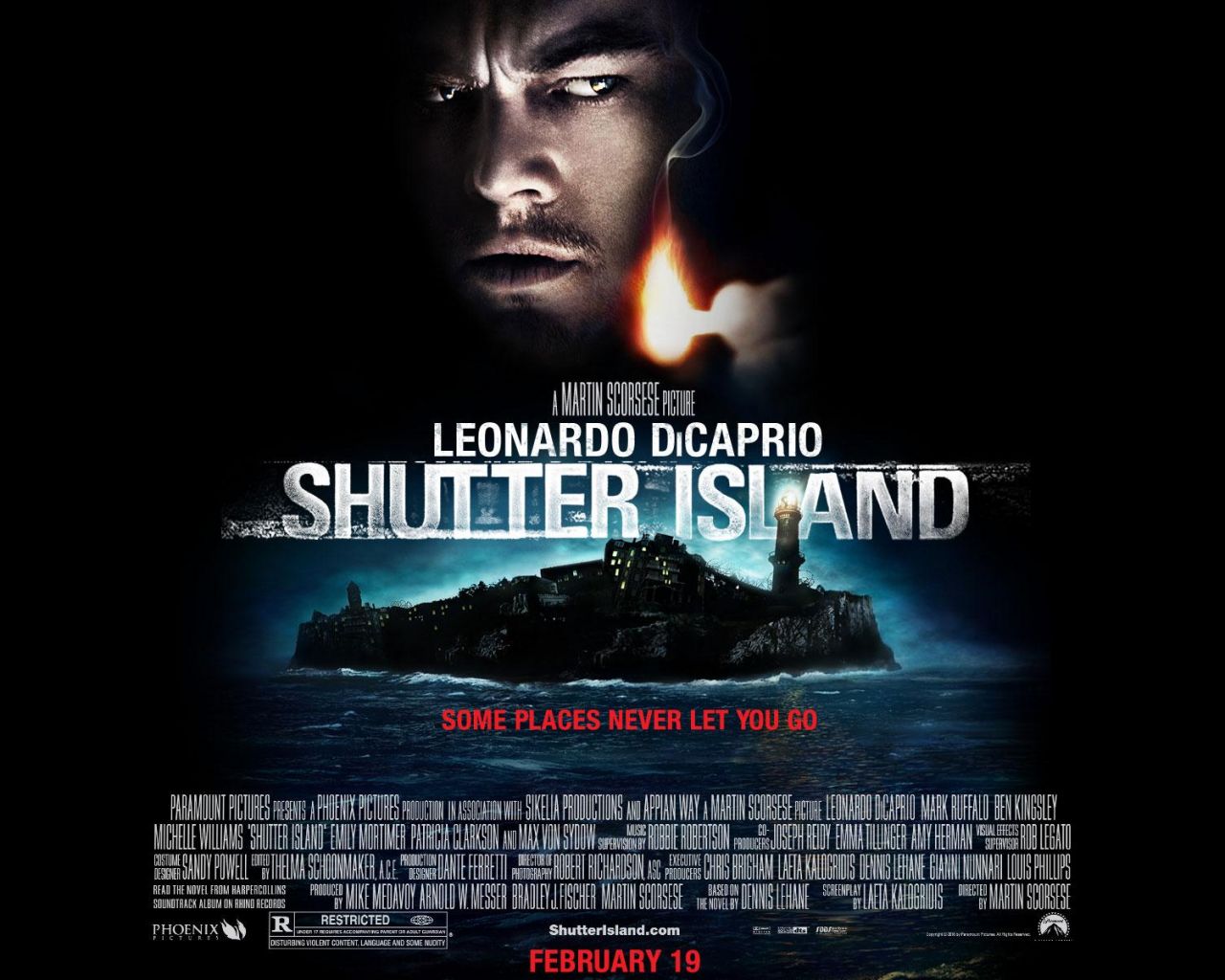 Фильм Остров проклятых | Shutter Island - лучшие обои для рабочего стола