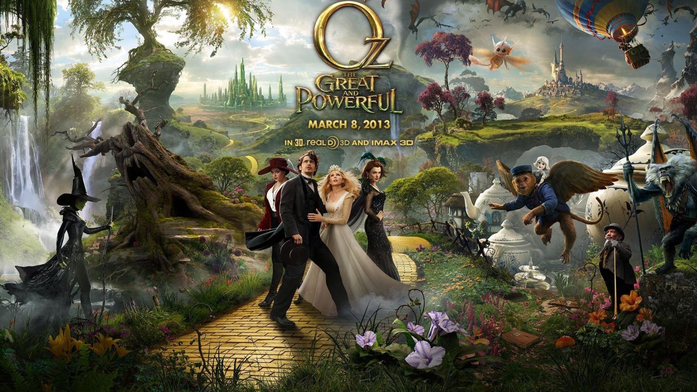 Фильм Оз: Великий и ужасный | Oz the Great and Powerful - лучшие обои для рабочего стола