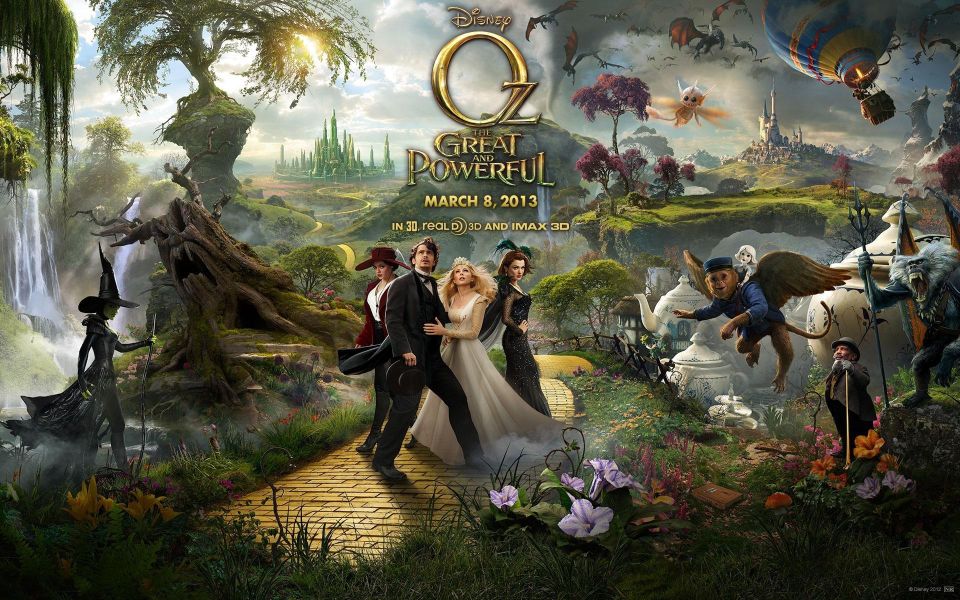 Фильм Оз: Великий и ужасный | Oz the Great and Powerful - лучшие обои для рабочего стола