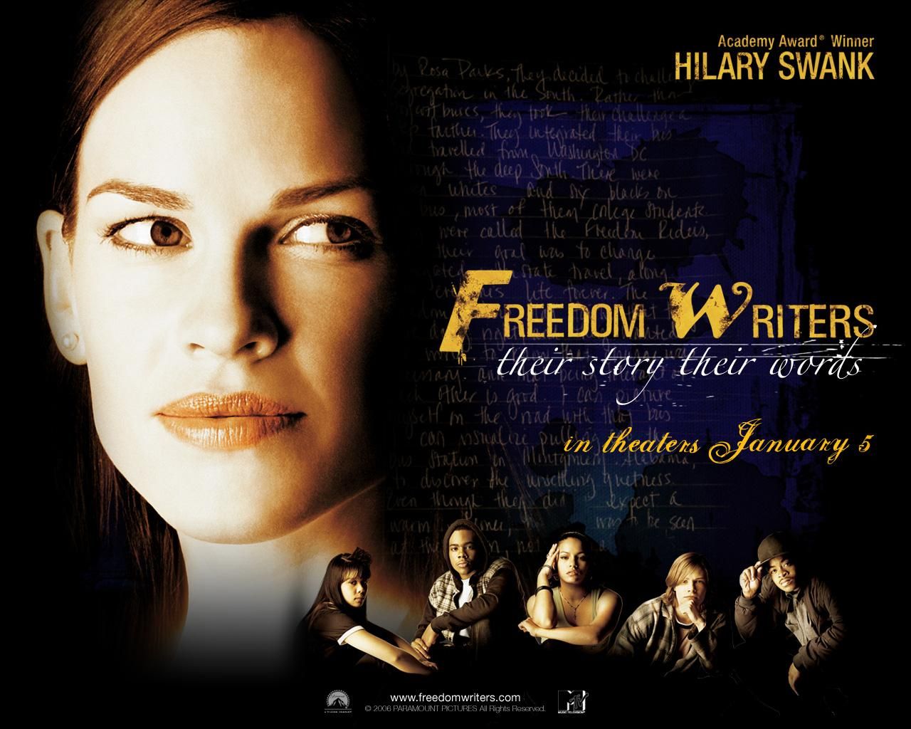 Фильм Писатели свободы | Freedom Writers - лучшие обои для рабочего стола