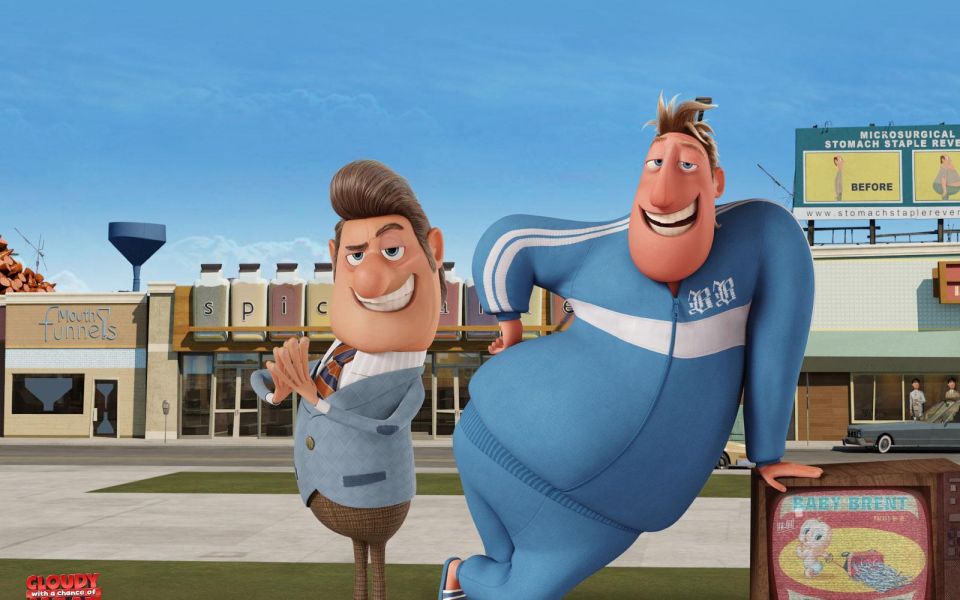 Фильм Облачно, возможны осадки в виде фрикаделек | Cloudy with a Chance of Meatballs - лучшие обои для рабочего стола