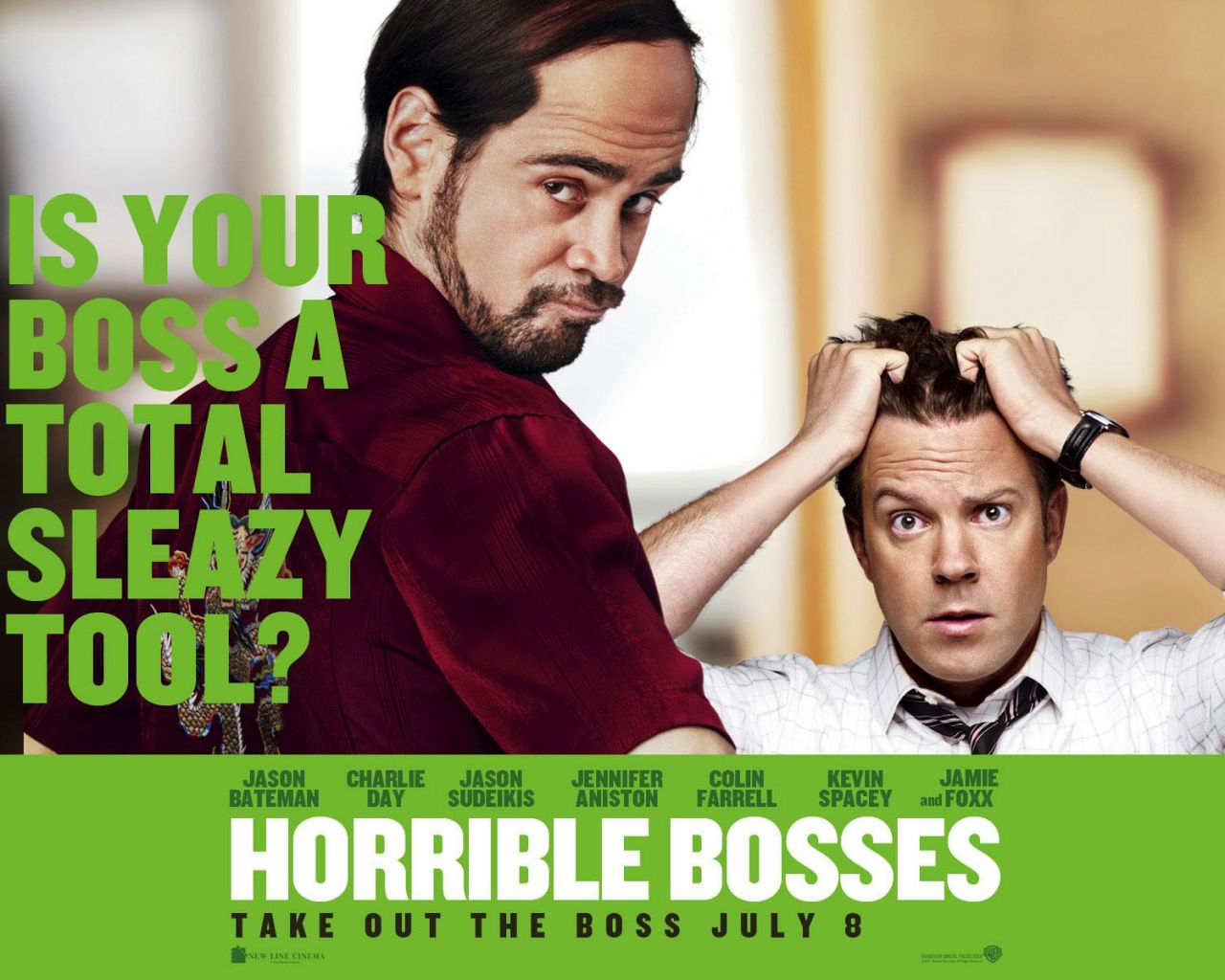 Фильм Несносные боссы | Horrible Bosses - лучшие обои для рабочего стола