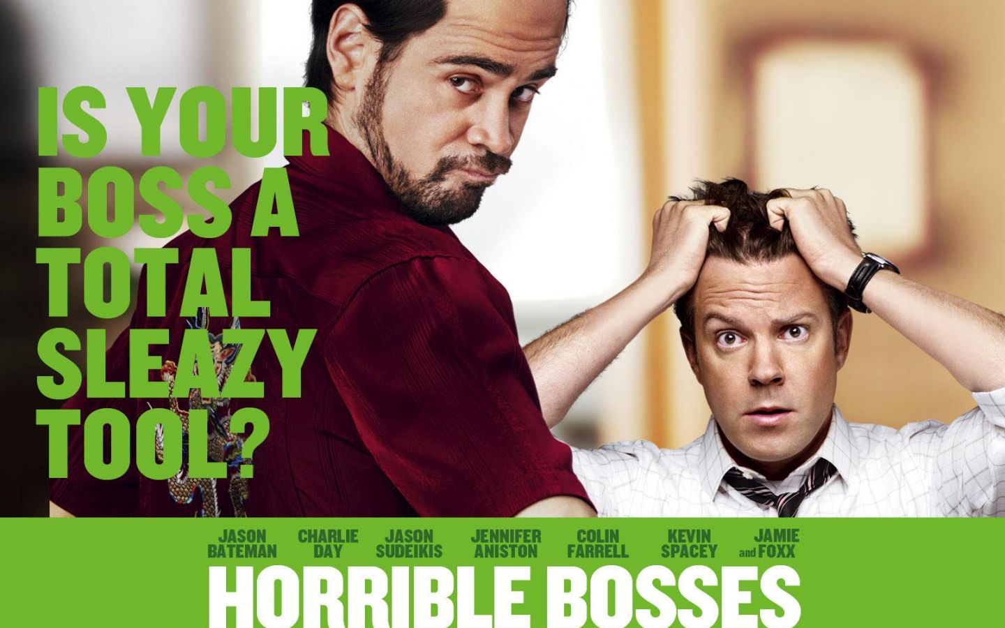 Фильм Несносные боссы | Horrible Bosses - лучшие обои для рабочего стола