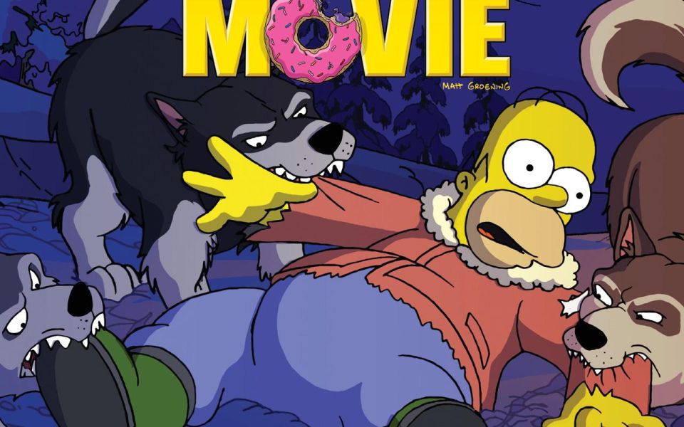 Фильм Симпсоны в Кино | Simpsons Movie - лучшие обои для рабочего стола