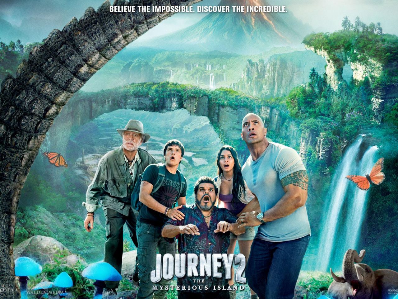 Фильм Путешествие 2: Таинственный остров | Journey 2: The Mysterious Island - лучшие обои для рабочего стола