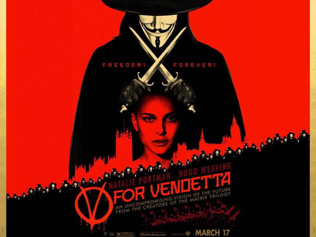 Фильм «V» значит Вендетта | V for Vendetta - лучшие обои для рабочего стола