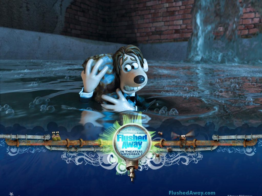 Фильм Смывайся | Flushed Away - лучшие обои для рабочего стола