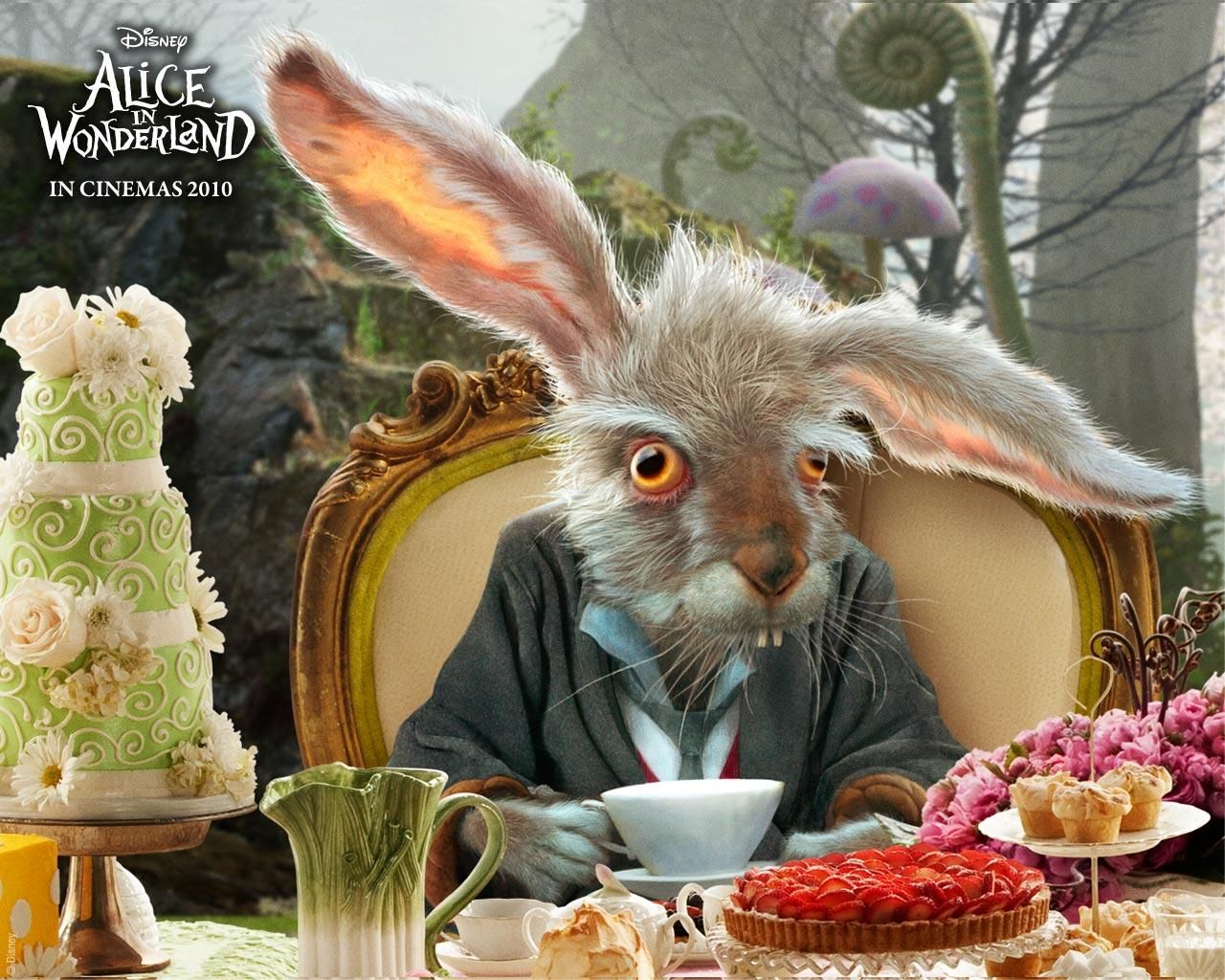 Фильм Алиса в стране чудес | Alice in Wonderland - лучшие обои для рабочего стола