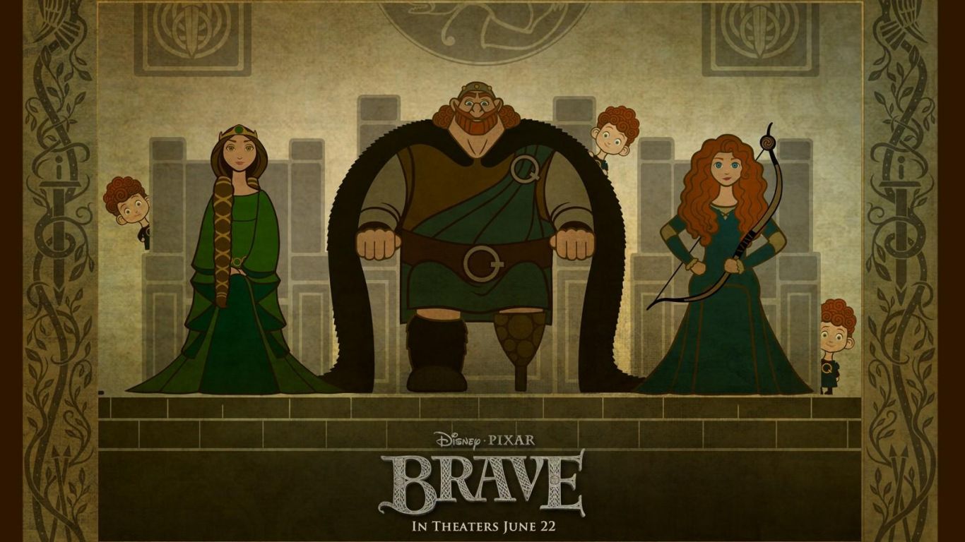 Фильм Храбрая сердцем | Brave - лучшие обои для рабочего стола