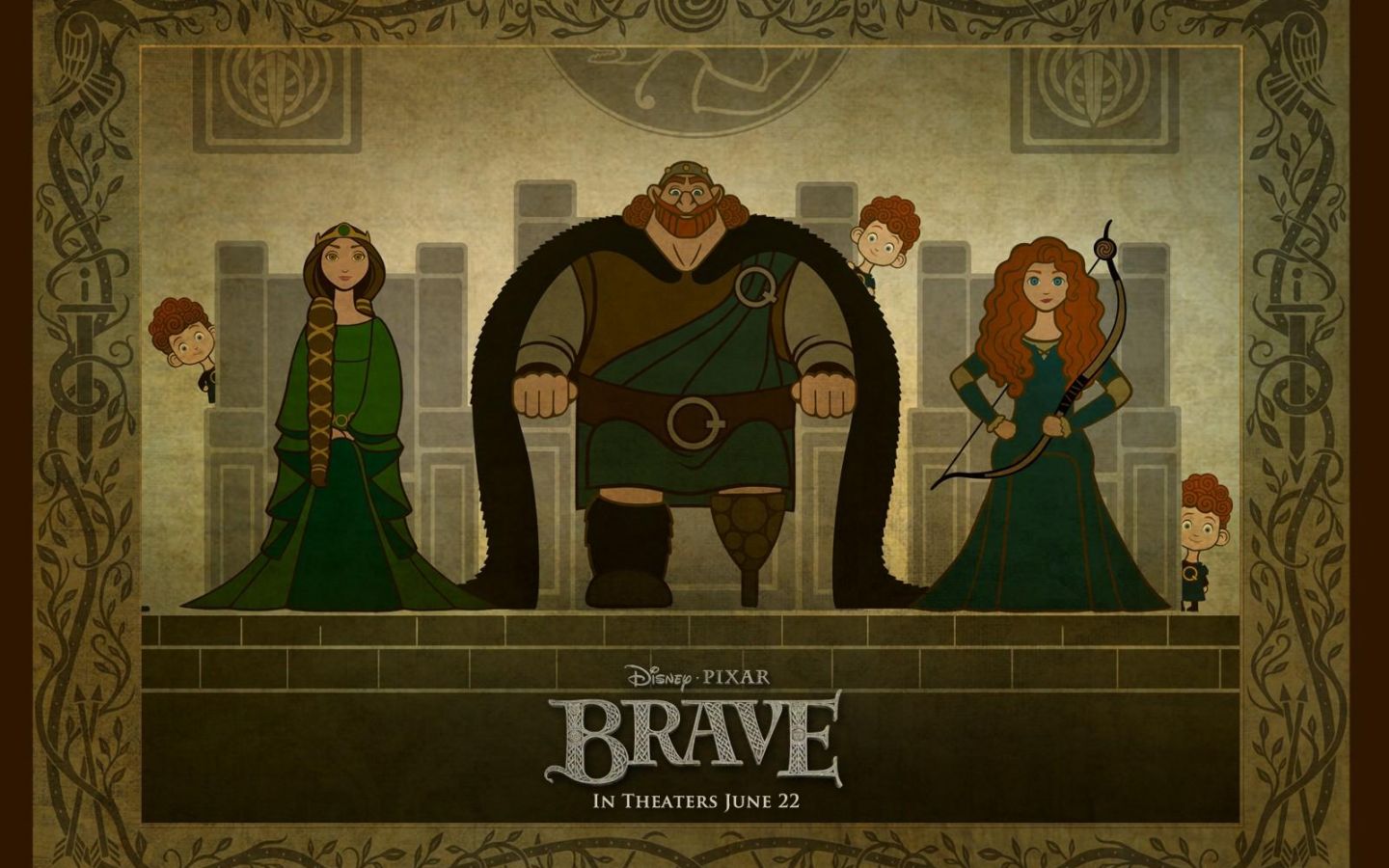 Фильм Храбрая сердцем | Brave - лучшие обои для рабочего стола