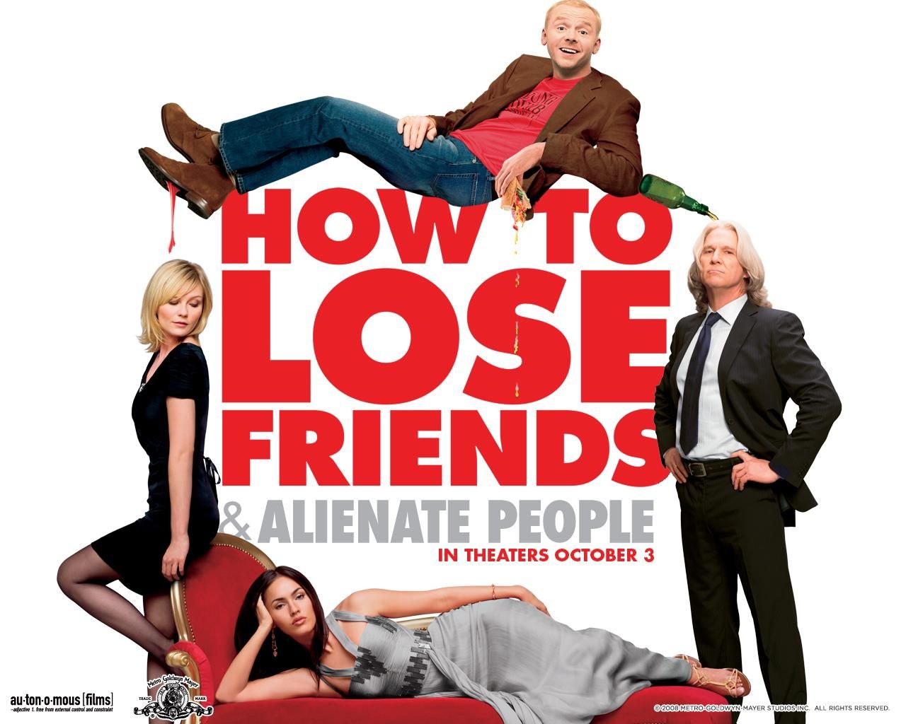 Фильм Как потерять друзей и заставить всех тебя ненавидеть | How to Lose Friends & Alienate People - лучшие обои для рабочего стола