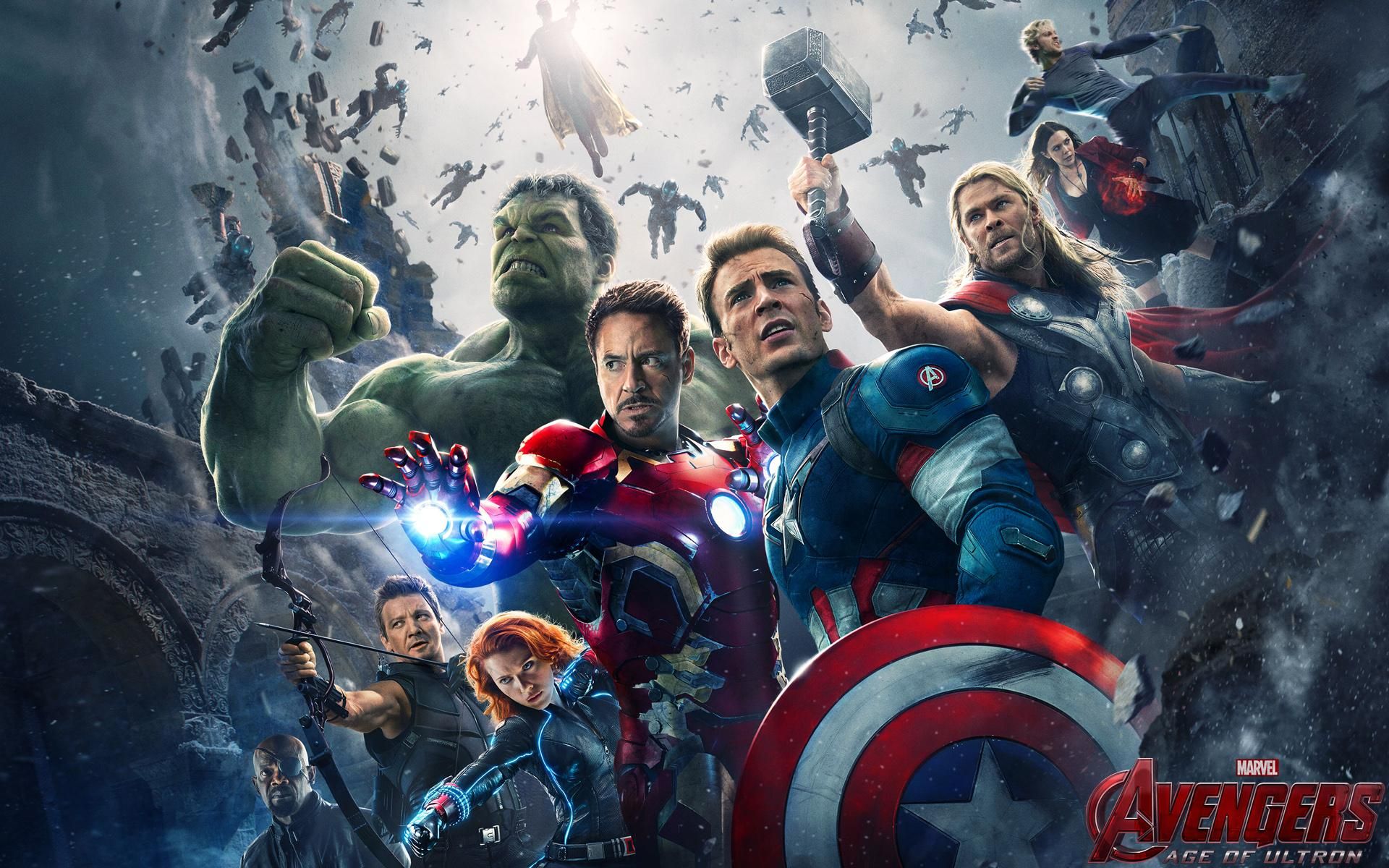 Фильм Мстители: Эра Альтрона | Avengers: Age of Ultron - лучшие обои для рабочего стола