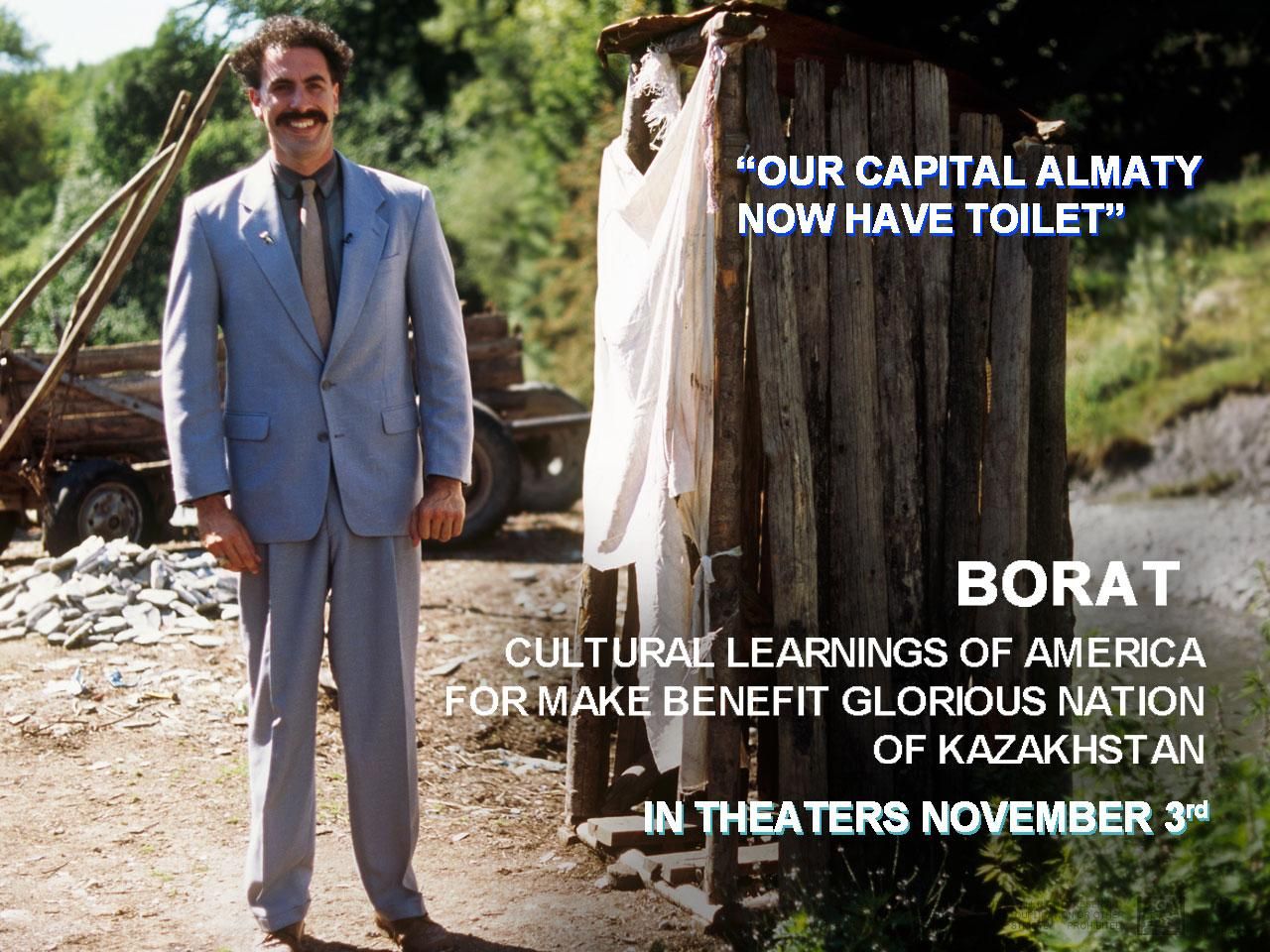 Фильм Борат | Borat: Cultural Learnings of America for Make Benefit Glorious Nation of Kazakhstan - лучшие обои для рабочего стола
