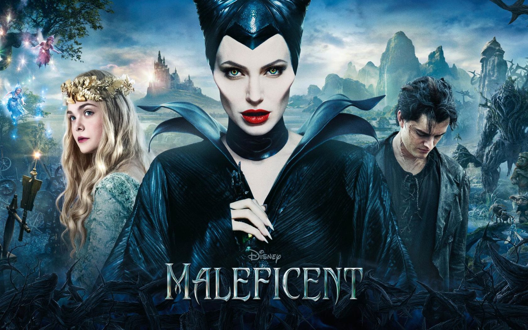 Фильм Малефисента | Maleficent - лучшие обои для рабочего стола