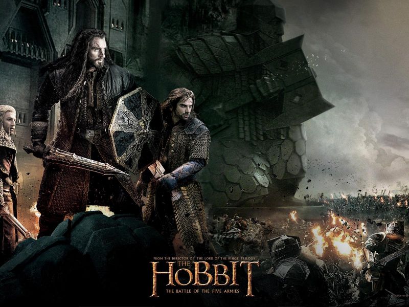 Фильм Хоббит: Битва пяти воинств | Hobbit: The Battle of the Five Armies - лучшие обои для рабочего стола
