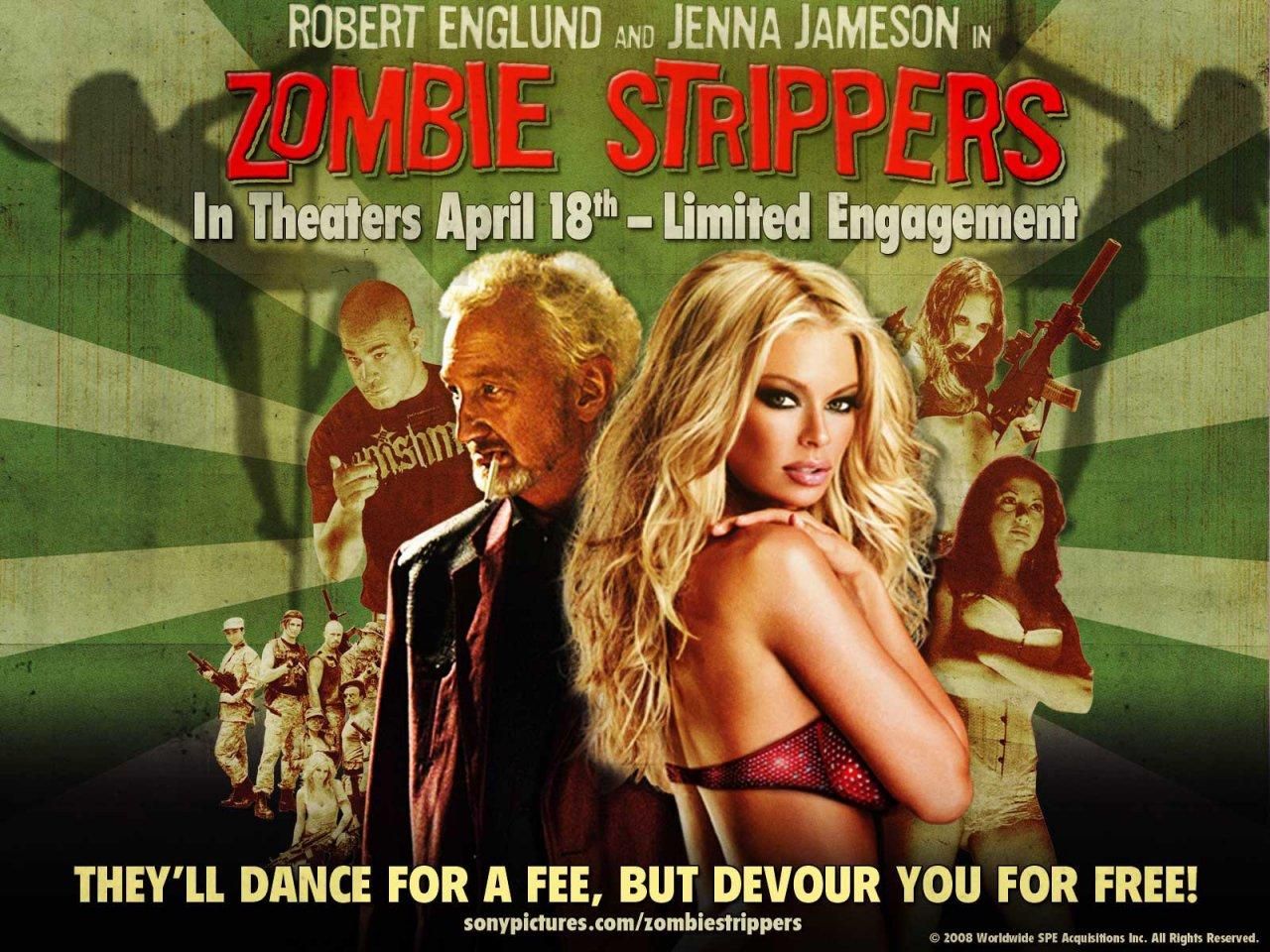 Фильм Зомби-стриптизерши | Zombie Strippers - лучшие обои для рабочего стола