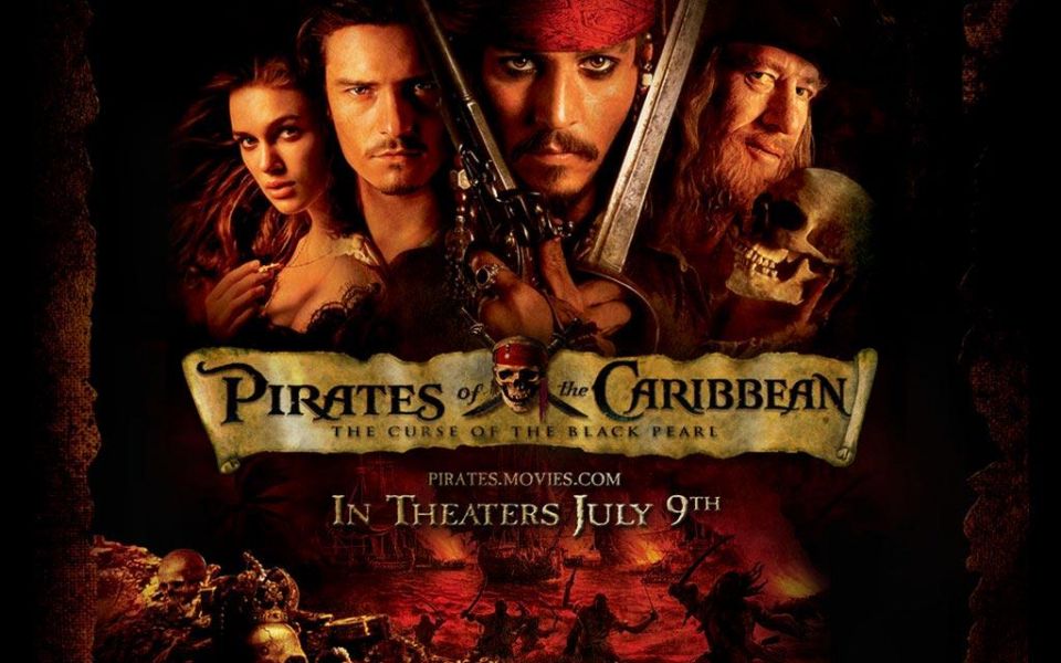 Фильм Пираты Карибского моря: Проклятие черной жемчужины | Pirates of the Caribbean: The Curse of the Black Pearl - лучшие обои для рабочего стола