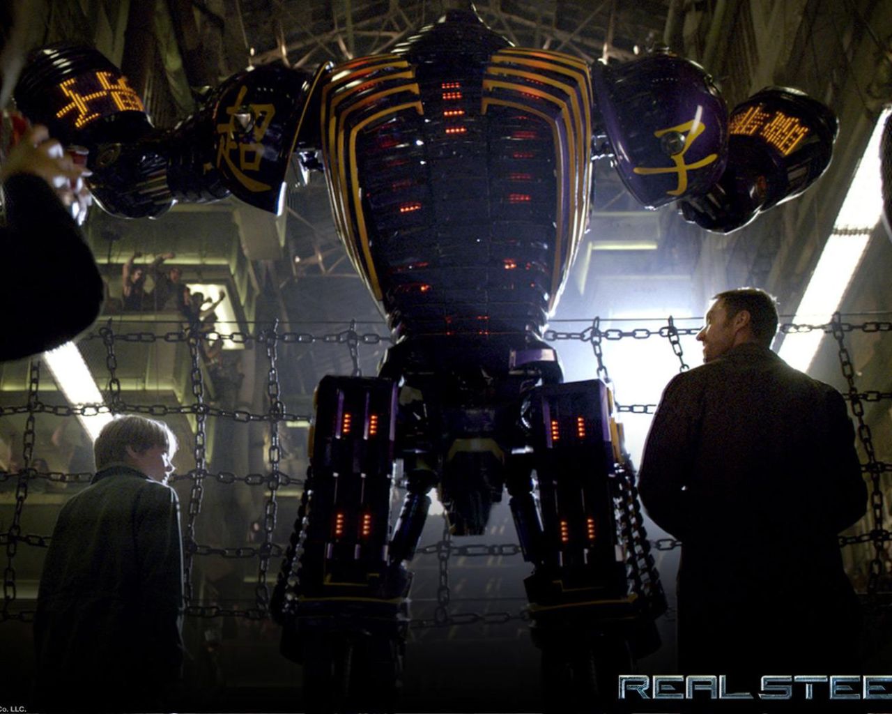 Фильм Живая сталь | Real Steel - лучшие обои для рабочего стола