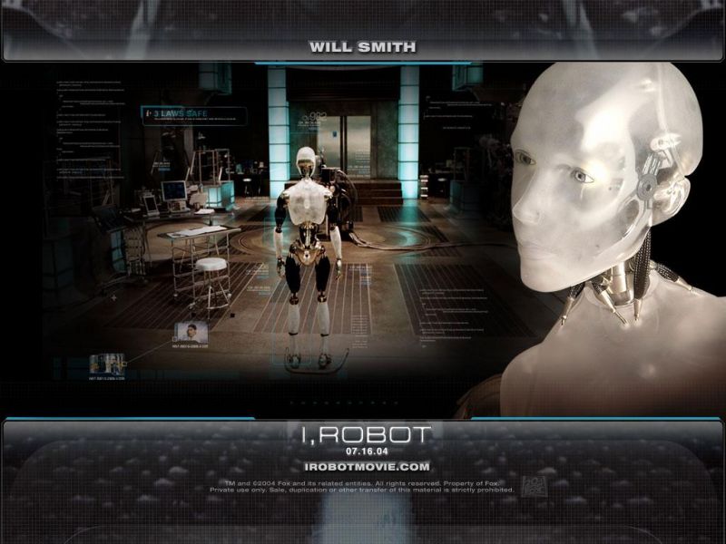 Фильм Я, робот | I, Robot - лучшие обои для рабочего стола